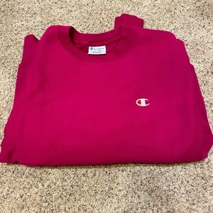 Fuchsia champion sweatshirt